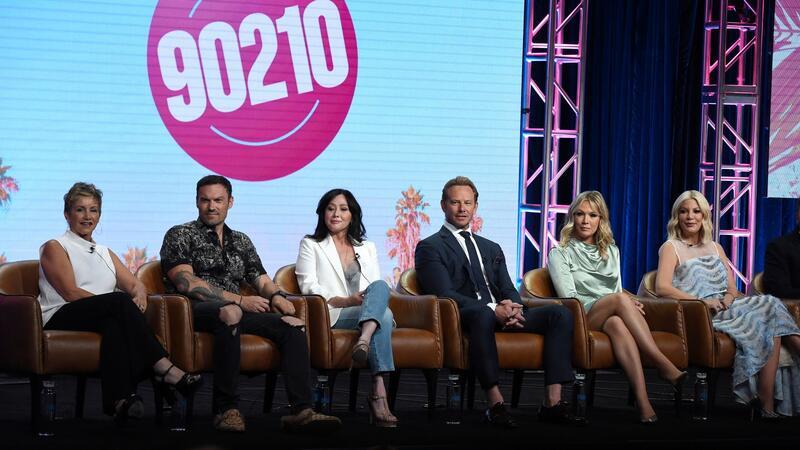 Die „Beverly Hills, 90210“-Stars kamen 2019 für eine Wiederauflage der Serie zusammen. (Archivbild)