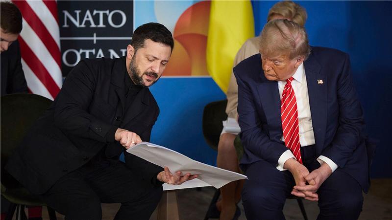 Die Beziehungen zwischen dem ukrainischen Präsidenten Wolodymyr Selenskyj und US-Präsident Donald Trump sind nicht immer leicht gewesen. In einem Telefonat haben sie nun ihre Positionen zu Russland abgestimmt. (Archivbild)