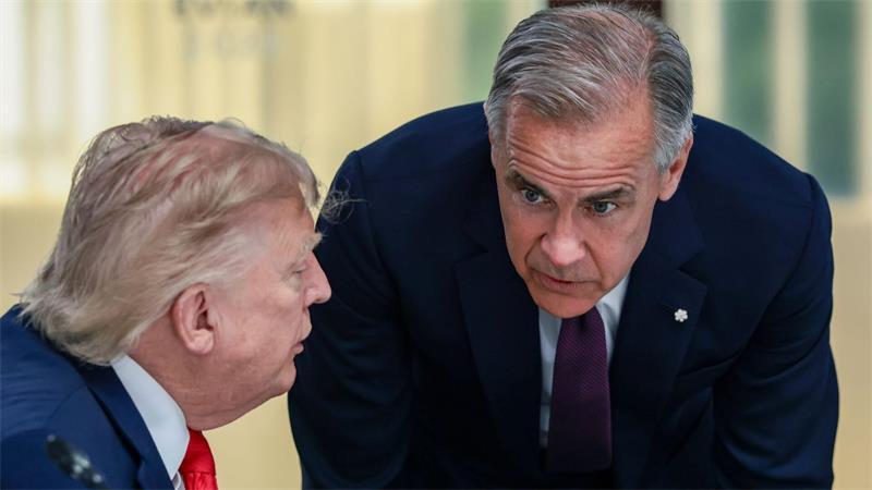 Kanada wird vorerst kein assoziiertes EU-Mitglied Die Beziehungen zwischen den USA und Kanada sind seit dem zweiten Amtsantritt von Trump auf einem Tiefpunkt. (Archivbild)