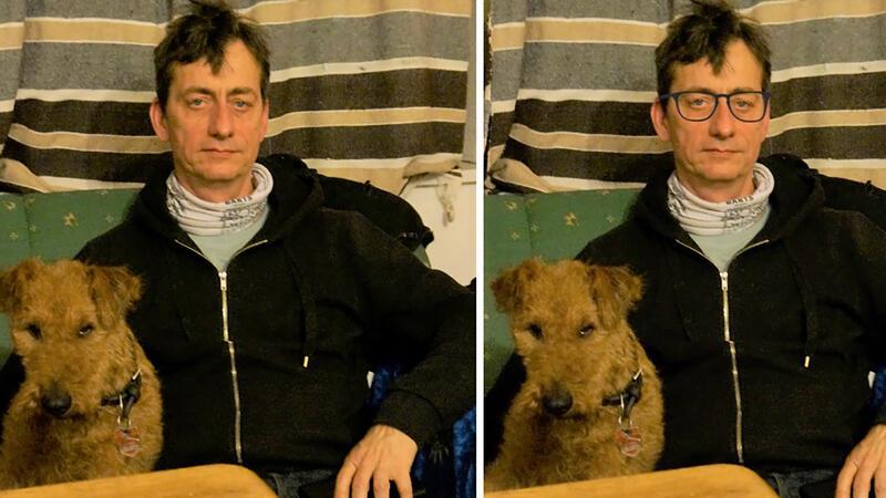 Die Bildkombo zeigt Fahndungsfotos von Burkhard Garweg.