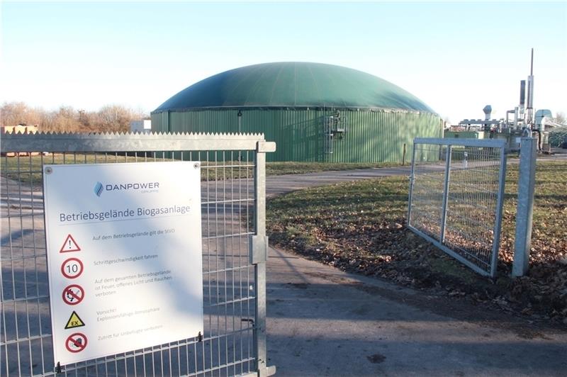 Die Biogasanlage im Nindorfer Westen. Foto: Michaelis