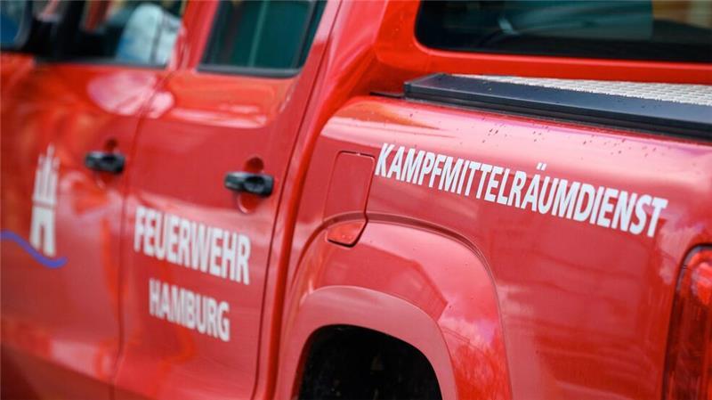 Die Bombe lag in zehn Metern Tiefe. (Symbolbild)