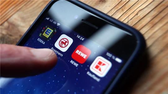 Die Bonus-Apps der Handelsketten werden von vielen Kunden genutzt.