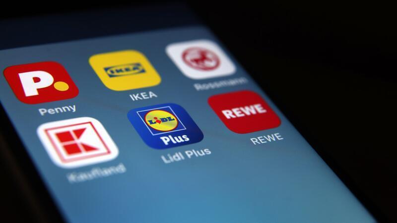 Treue-Apps von Lidl & Co - was bringen sie für Vorteile? Die Bonus-Apps der Handelsketten werden von vielen Kunden genutzt. (Archivbild)