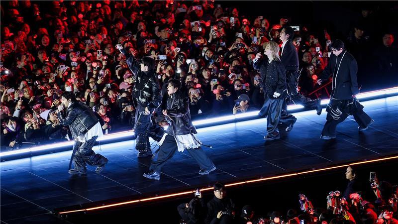 Die Boyband BTS hat bei den American Music Awards abgeräumt. (Archivbild)