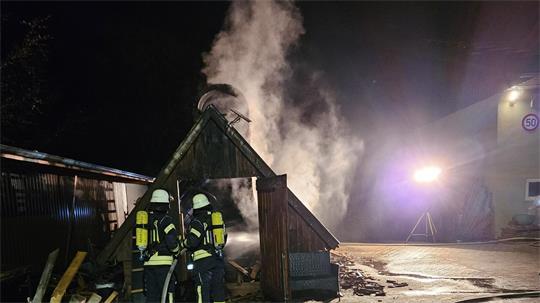 Die Brandstelle