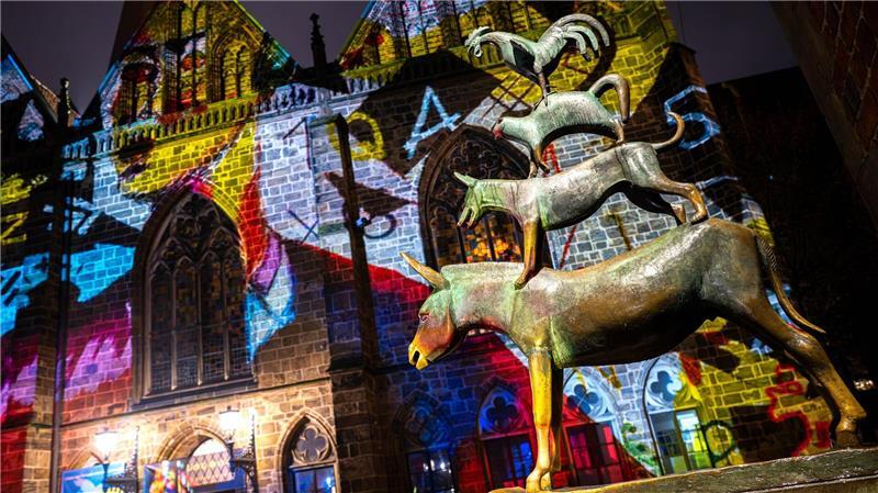 Die Bremer Lichtkunst fällt 2026 aus. (Archivbild) 