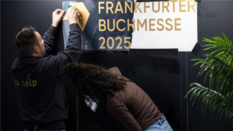 Die Buchmesse öffnet am Mittwoch.