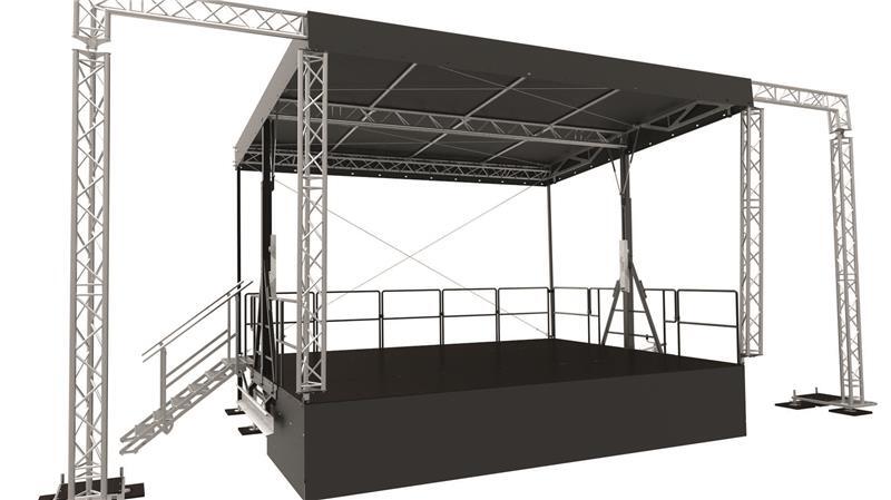 Die Bühne biete reichlich Platz, betont der Kulturmanager.
