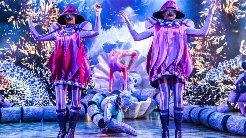 Die Bühnenshows auf den AIDA-Clubschiffen sind spektakulär und sorgen beim Publikum immer wieder für unvergessliche Momente.