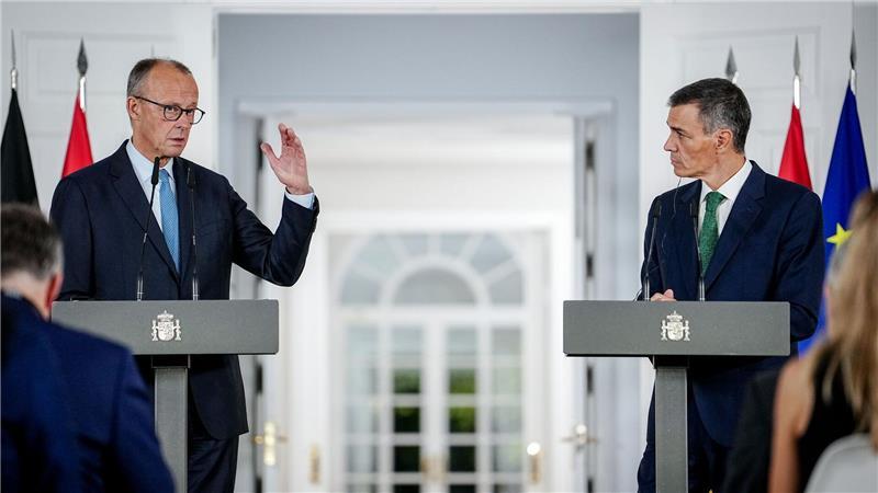 Die Bundesregierung will sich bis zum EU-Gipfel Anfang Oktober zu dem Vorstoß von von der Leyen für Sanktionen gegen Israel positionieren.