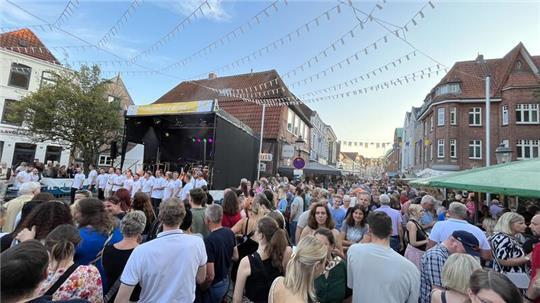 Die Buxtehuder Altstadt als Zuschauermagnet.