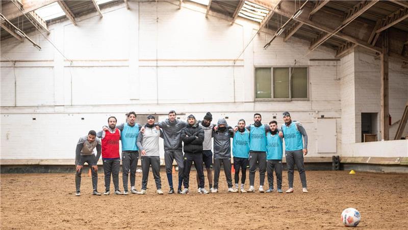 Die Buxtehuder Mannschaft führt aktuell die Hamburger Kreisliga an.