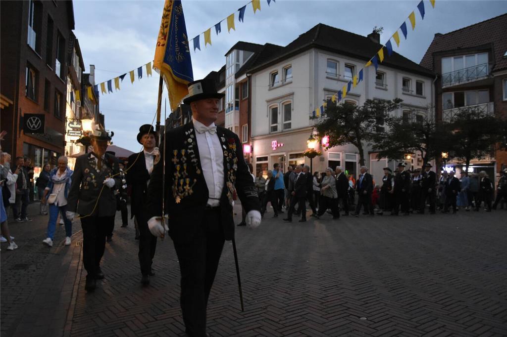 Die Buxtehuder Schützengilde feiert ihr Schützenfest.