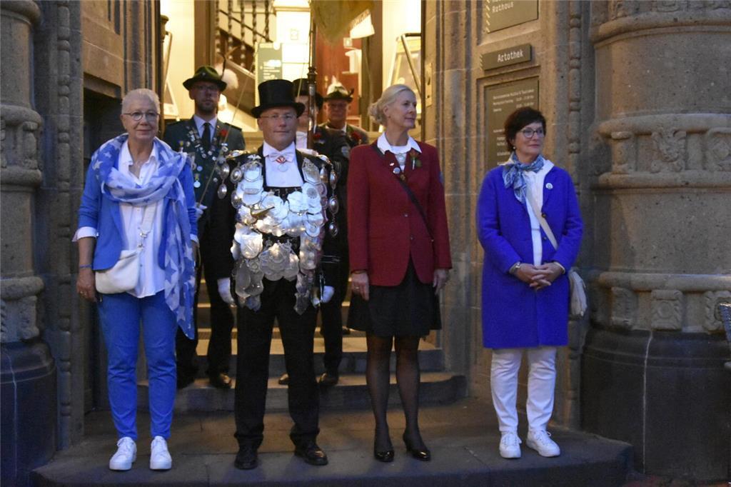 Die Buxtehuder Schützengilde feiert ihr Schützenfest.