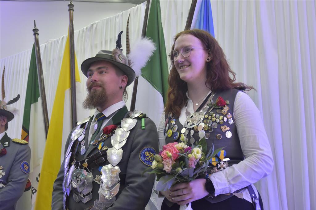 Die Buxtehuder Schützengilde feiert ihr Schützenfest.