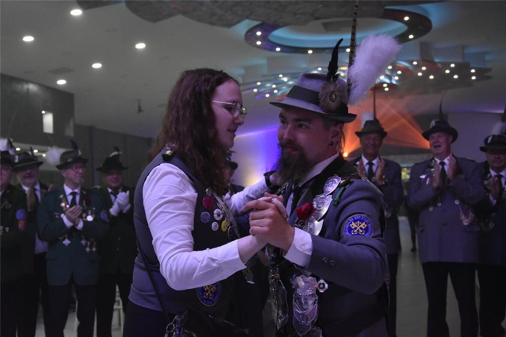 Die Buxtehuder Schützengilde feiert ihr Schützenfest.