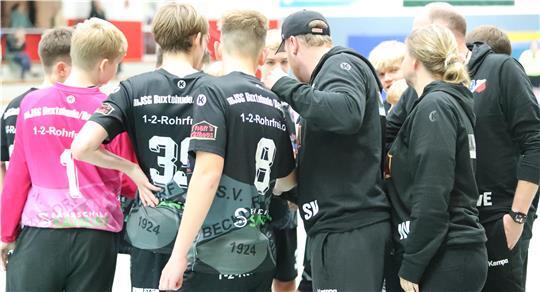 Die C-Jugend marschiert bislang ungeschlagen durch die Oberliga. Zuletzt schlug "BuBe" das Team aus Daverden mit 45:14.