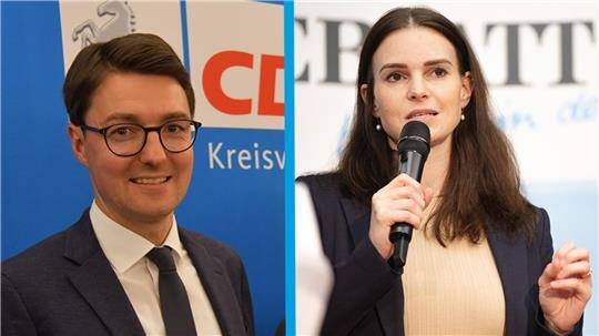 Die CDU-Bundestagsabgeordneten Christoph Frauenpreiß und Vanessa Zobel haben Sitze in mehreren Ausschüssen ergattern können.