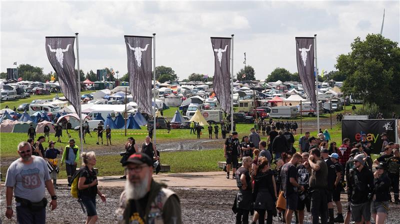 Die Campingfläche sind bereits gut gefüllt.
