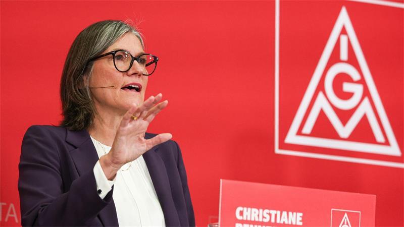 Die Chefin der IG Metall, Christiane Benner, kritisiert die Arbeitgeber scharf (Foto: Archiv)