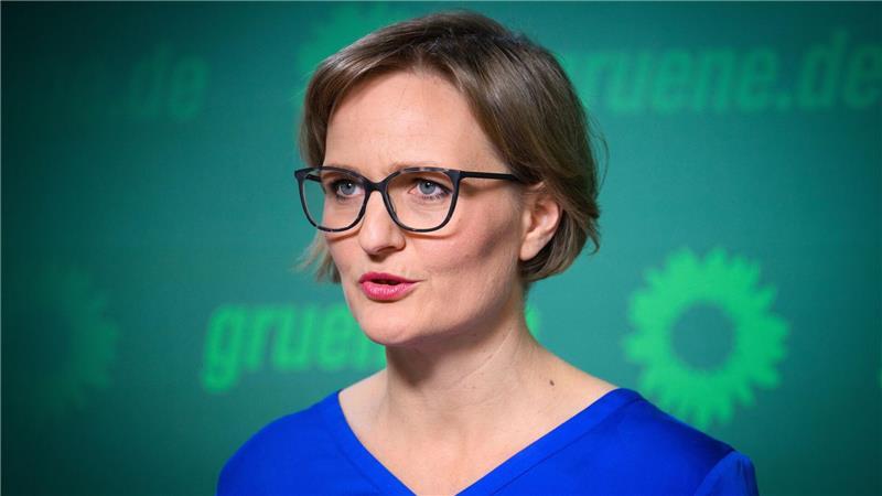 Die Co-Vorsitzende der Grünen, Franziska Brantner, ruft die CDU auf, sich gegen die CSU in der Frage eines Social-Media-Verbots für Kinder durchzusetzen. (Archivfoto)