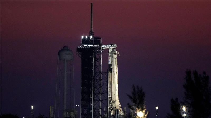 Vier Raumfahrer zur ISS gestartet Die Crew 11 ist mit der Falcon 9 zur ISS gestartet.
