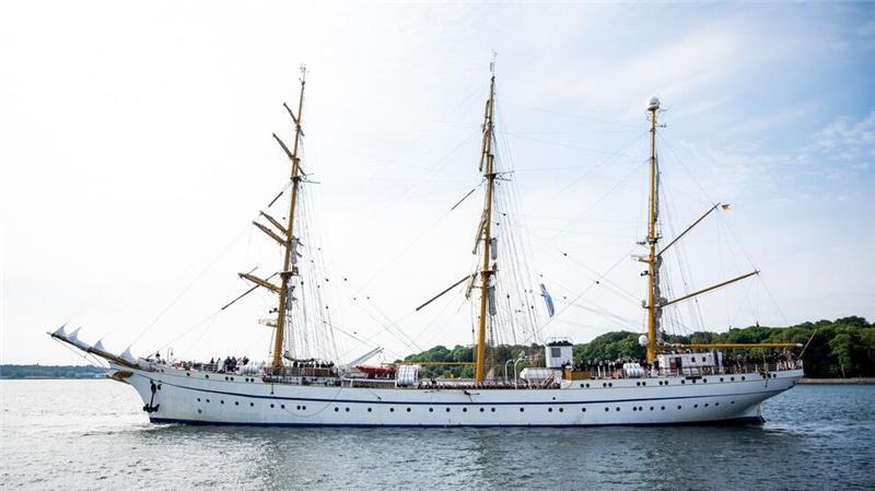 Die Crew der „Gorch Fock“ ist mit ihrem Schiff in diesem Jahr mehrfach auf See. (Archivbild)