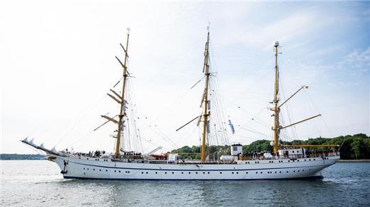 Die Crew der „Gorch Fock“ ist mit ihrem Schiff in diesem Jahr mehrfach auf See. (Archivbild)