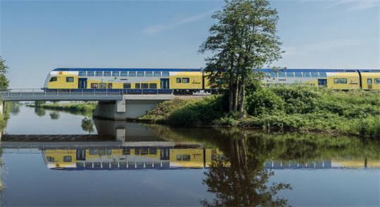 Die DB-Regio-Züge sind vom 13. bis 18. Oktober 2026 mit geänderten Zeiten unterwegs. (Archivbild)