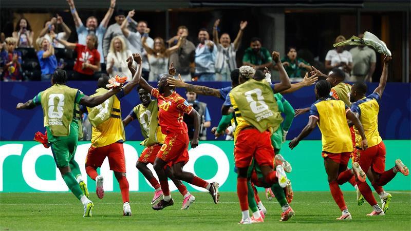 Die DR Kongo steht im WM-Sechzehntelfinale. 