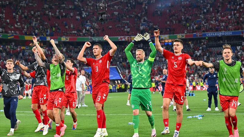 Dänen freuen sich auf DFB-Elf: „Spielen für große Momente“ Die Dänen freuen sich auf das Achtelfinale gegen Deutschland.