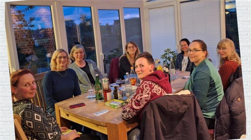 Die Delmer Landmädels treffen sich regelmäßig zum Stammtisch.