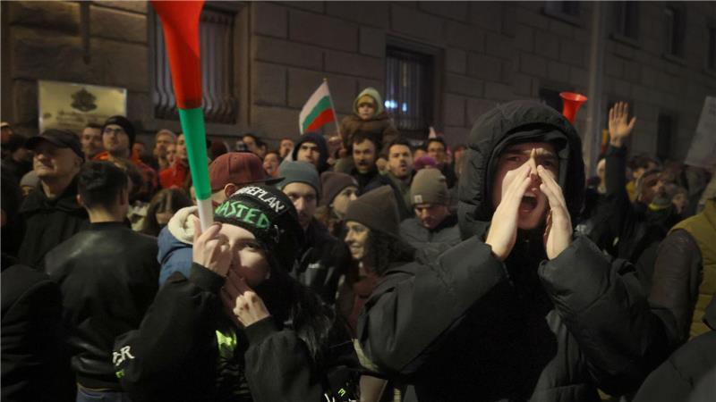 Tausende demonstrieren in Bulgarien für faire Neuwahl Die Demonstranten fordern eine faire Neuwahl.