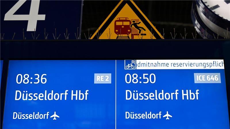 Bahnverkehr in NRW fließt - neuer Tatort in Sachsen-Anhalt Die Deutsche Bahn hat die Strecke Duisburg-Düsseldorf in den Morgenstunden wieder freigegeben.
