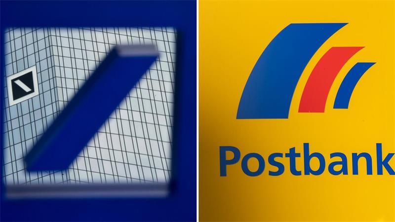 Durchsuchungen bei der Deutschen Bank Die Deutsche Bank hat die Postbank 2018 vollständig rechtlich integriert. (Symbolbild)