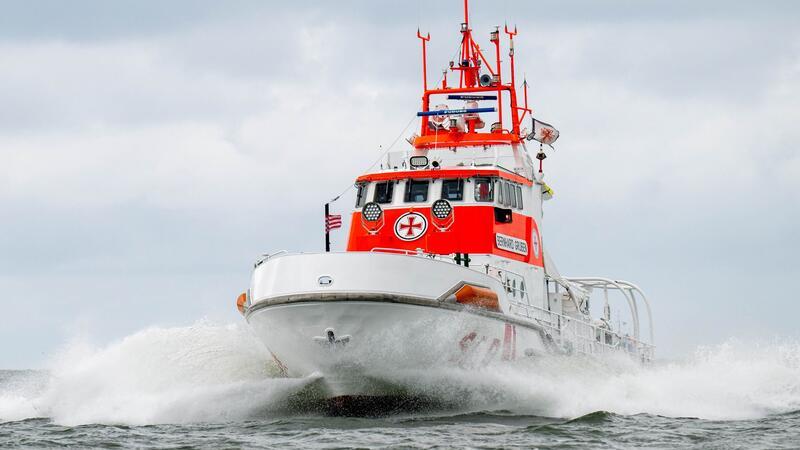 Ein Tag mit den Seenotrettern Die Deutsche Gesellschaft zur Rettung Schiffbrüchiger sammelt am Tag der Seenotretter Spenden für ihre Arbeit. (Foto Produktion)