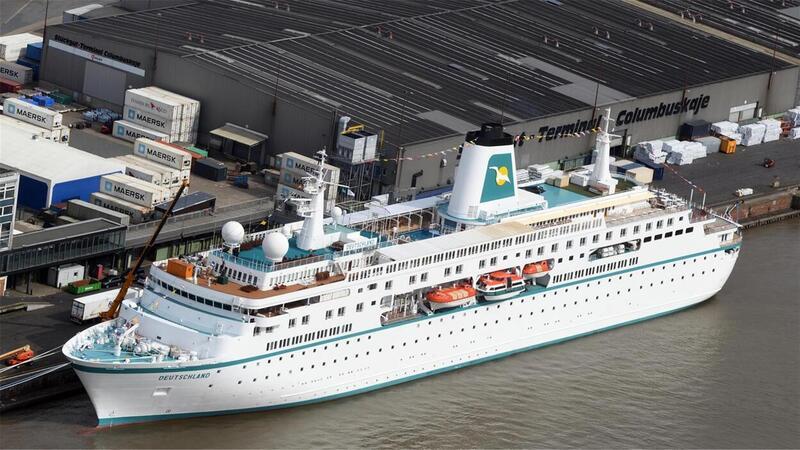 Dieses Kreuzfahrtschiff wechselt jedes Jahr den Namen Die „Deutschland“ kommt nach Bremerhaven zurück.