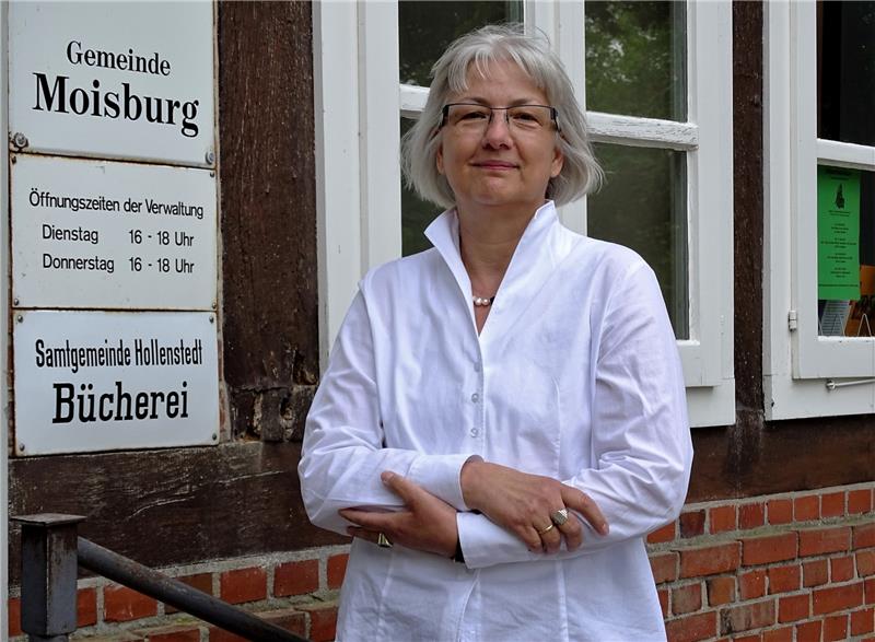 Die Diplom-Bibliothekarin Wiebke Diercks sieht keinen Sinn mehr im Erhalt der Moisburger Bücherei.  Foto Lepél