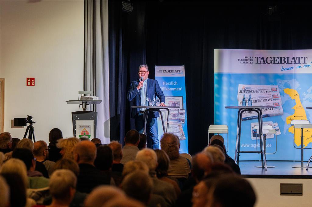 Die Direktkandidaten des Wahlkreises Cuxhaven - Stade II waren dem Aufruf des TA...