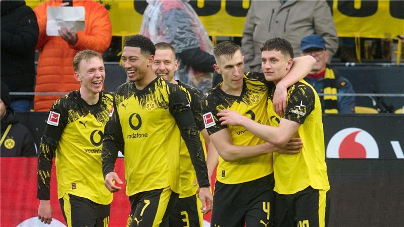 Die Dortmunder hatten Grund zur Freude.