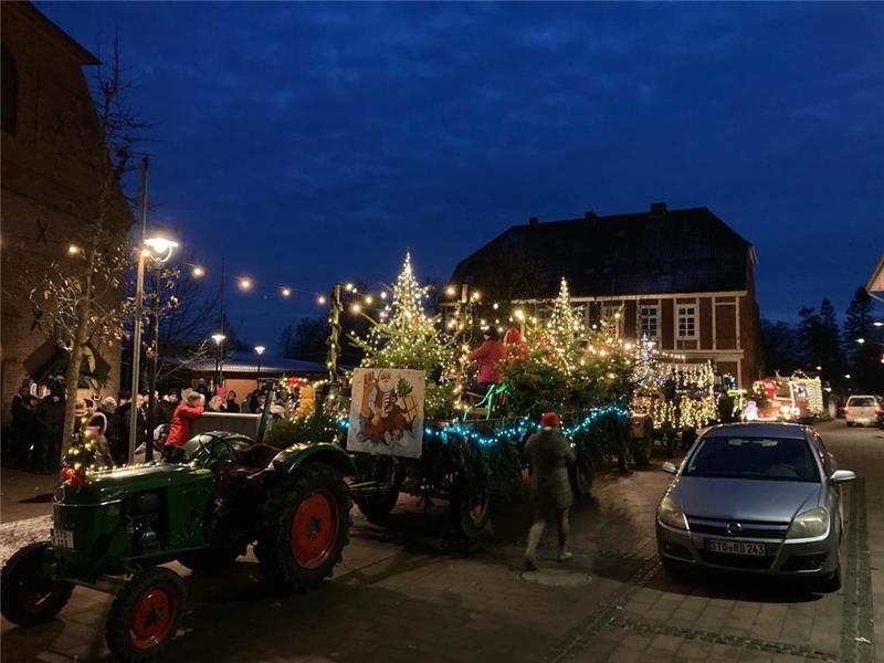 Die Drochterser Weihnachtstrecker-Tour.