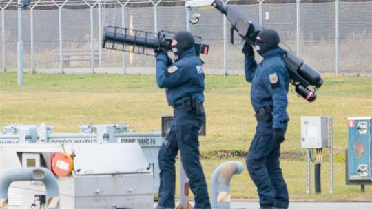 Die Drohnenabwehreinheit der Bundespolizei wurde im Dezember in Dienst gestellt. (Archivfoto)