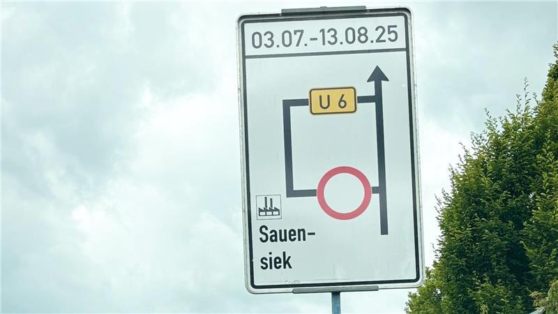 In den Ferien wird saniert: Vollsperrungen und Umwege auf der Geest Die Durchfahrt von Harsefeld gen Sauensiek ist vom 3. Juli an bis August nicht möglich.