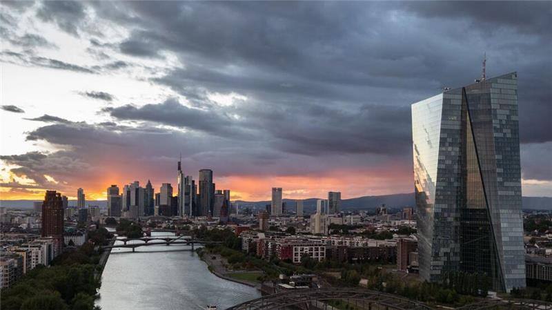 Wachsende Sorgen um die Konjunktur: EZB senkt Zinsen erneut Die EZB kommt beim Kampf gegen die Inflation im Euroraum voran (Archivbild).