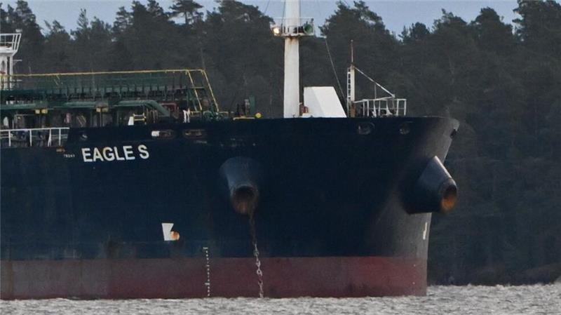Finnische Behörde inspiziert verdächtigen Tanker Die „Eagle S“ wird von einer finnischen Behörde genauer inspiziert. (Archivbild)