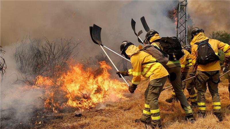 Spanien erlebt schlimmste Feuer seit zwei Jahrzehnten Die Einsatzkräfte bekommen Unterstützung aus Deutschland. (Archivfoto)
