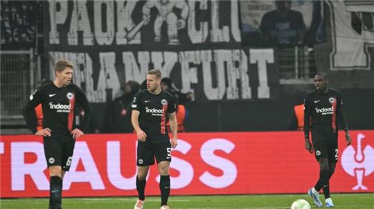 Die Eintracht musste sich PAOK Saloniki erneut geschlagen geben.