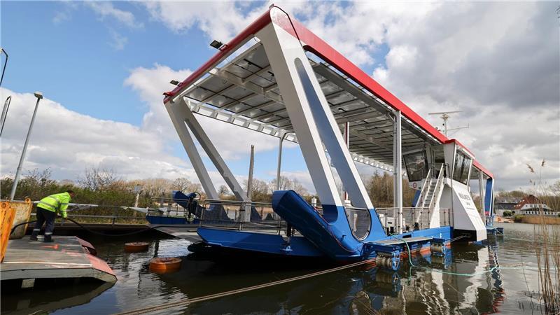Die Elektro-Schleifähre „Missunde III“ könnte noch diesen Monat in den Betrieb gehen.