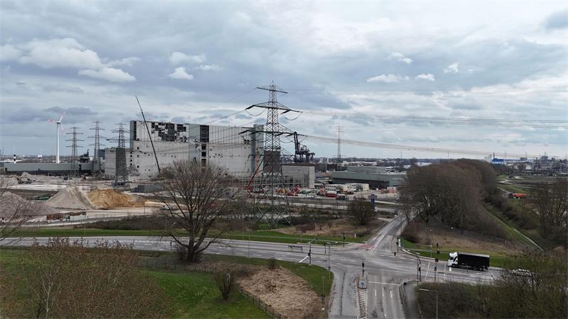 Die Energienetze haben mit dem Bau eines Anlagenparks begonnen. (Archivbild)